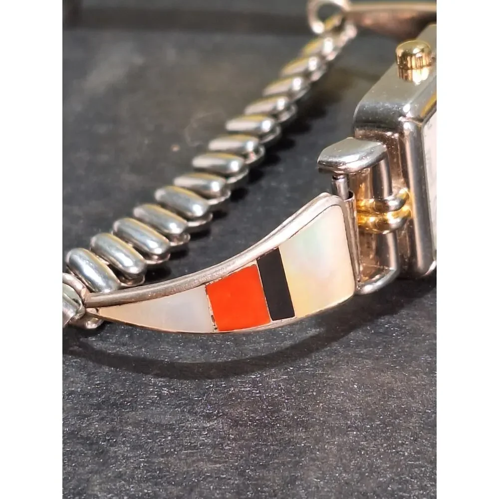 Handmade vintage wristwatch